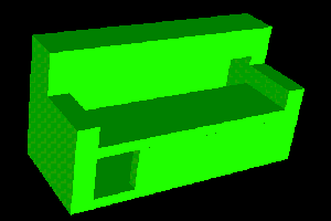 Screenshot of VRML-model